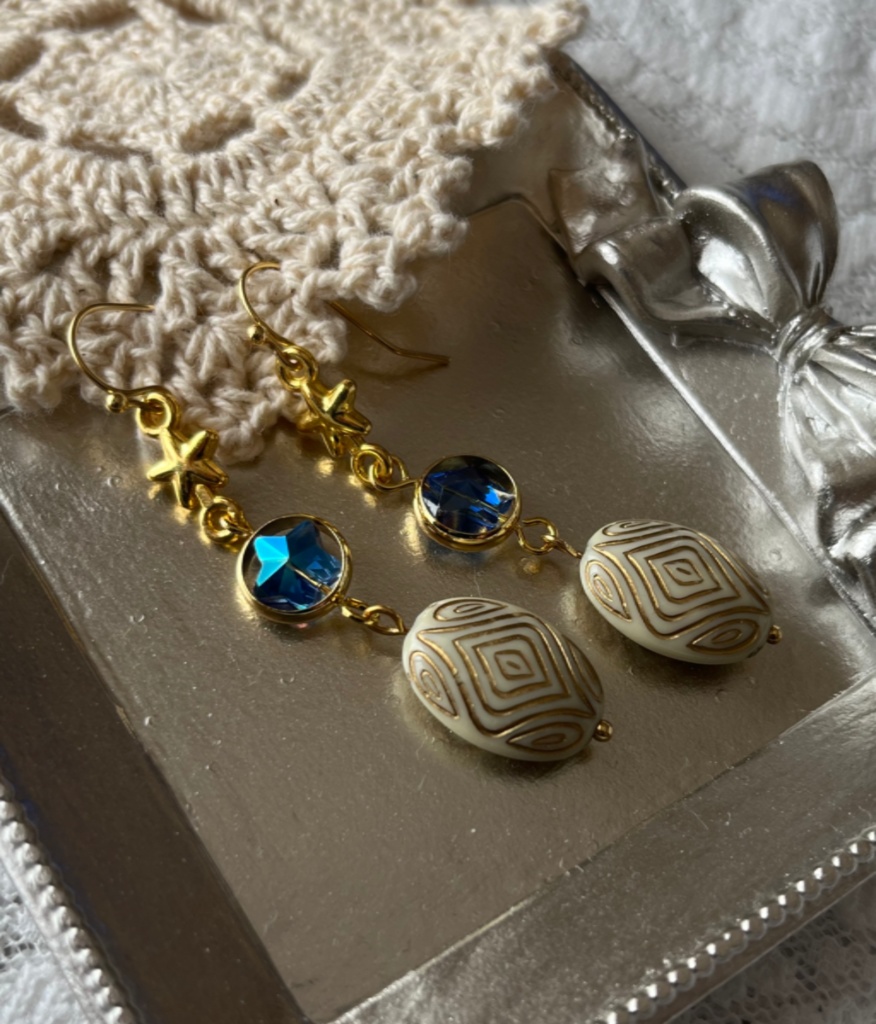 空条承太郎/スタープラチナ ピアス/ノンホールピアス 片耳売り・一個売り