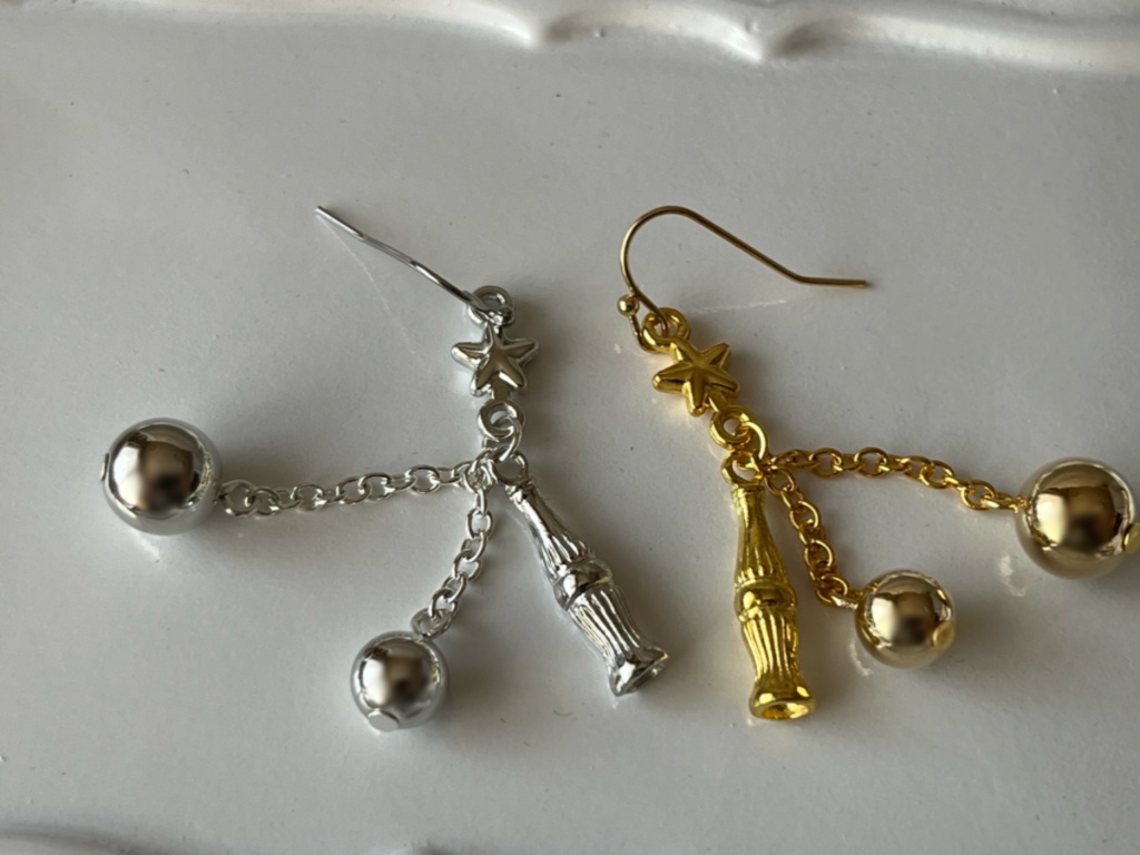 ジョセフ・ジョースター/シーザー・A・ツェペリ ピアス/ノンホールピアス 片耳売り・一個売り