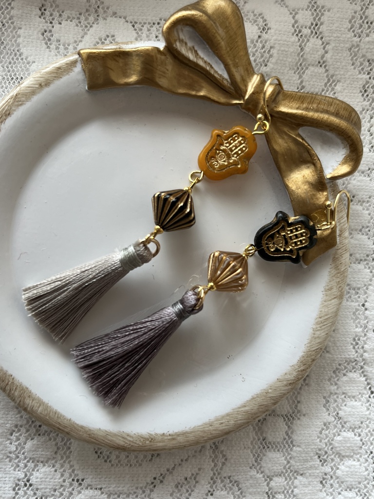 空条承太郎 タッセルピアス/ノンホールピアス 片耳売り・一個売り