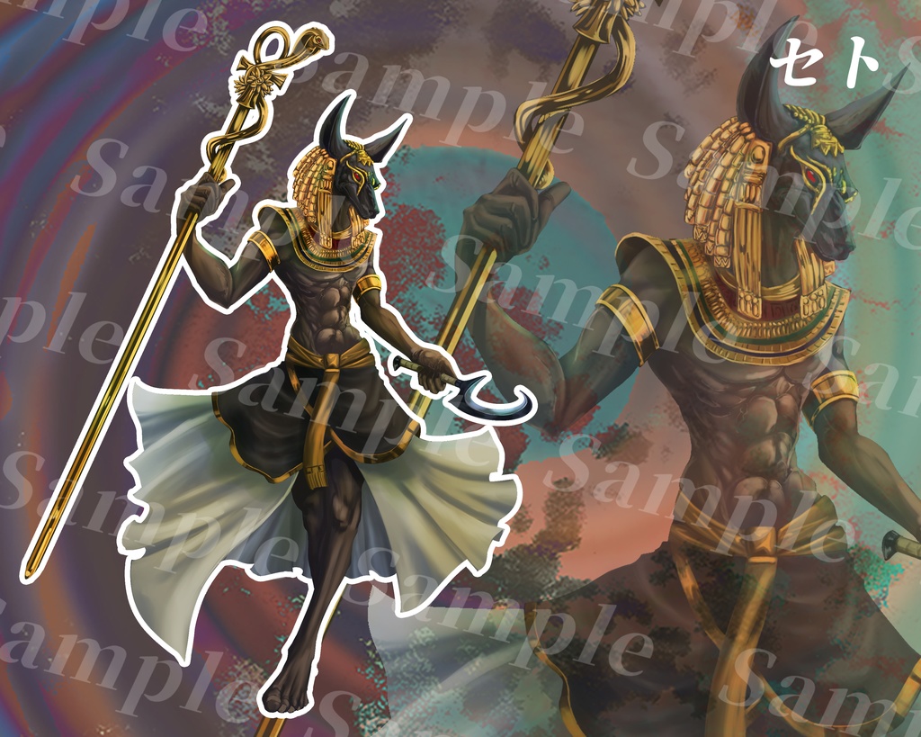 クトゥルフ神話生物素材集6_ニャルの化身たち