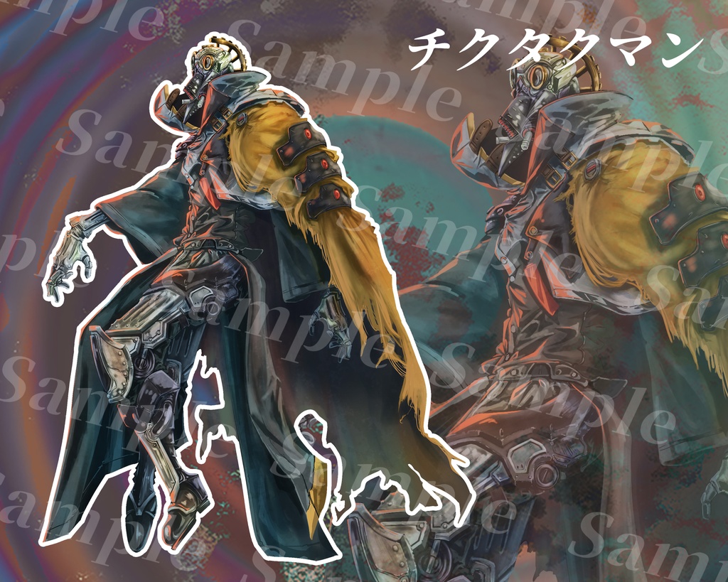 動く_クトゥルフ神話生物素材集6_ニャルの化身たち