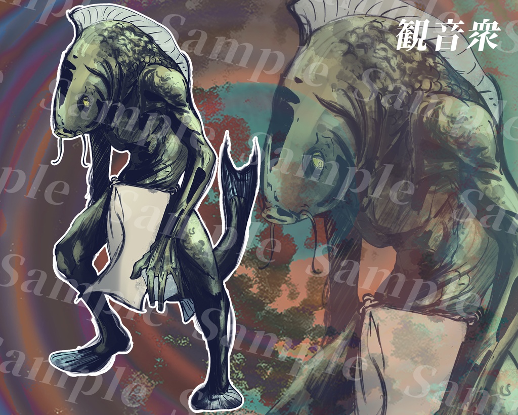 動く!?クトゥルフ神話生物素材集 第9弾!!比叡山炎上編