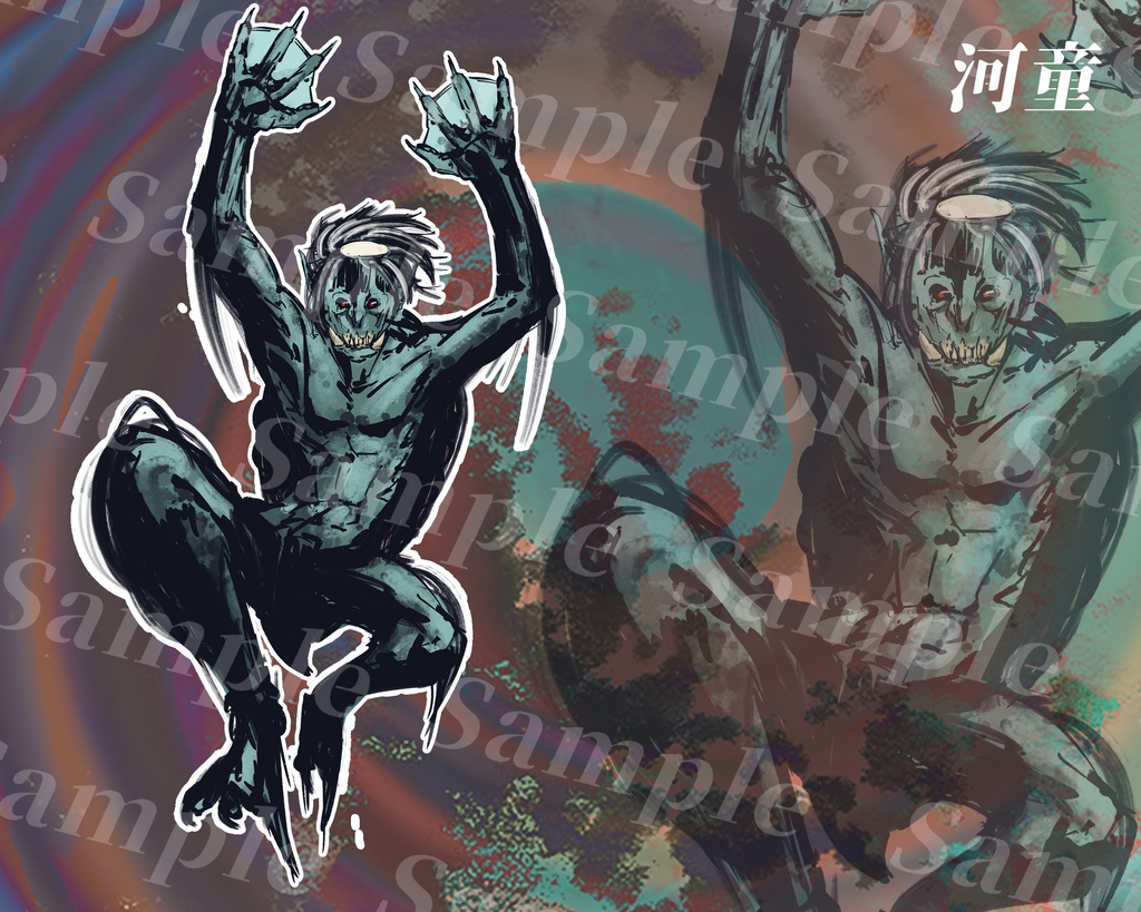 動く!?クトゥルフ神話生物素材集 第9弾!!比叡山炎上編