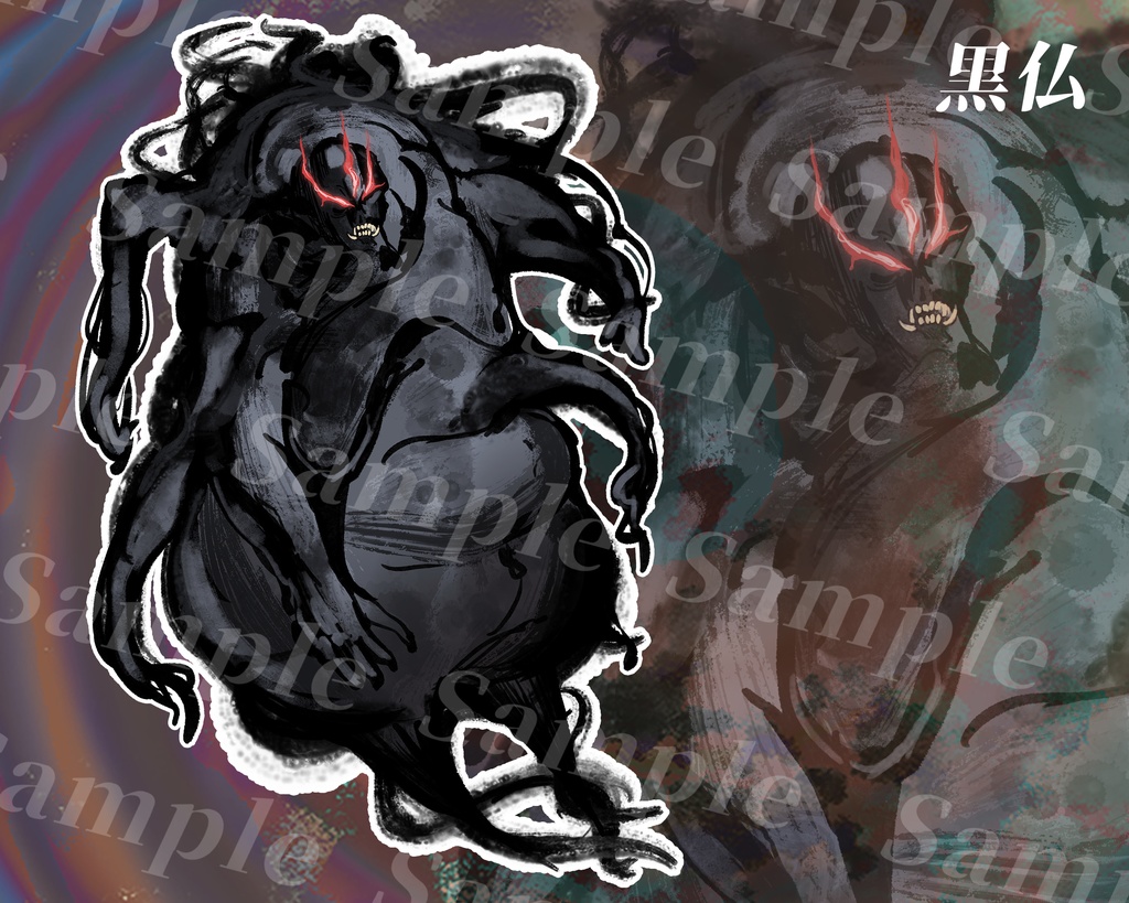 動く!?クトゥルフ神話生物素材集 第9弾!!比叡山炎上編