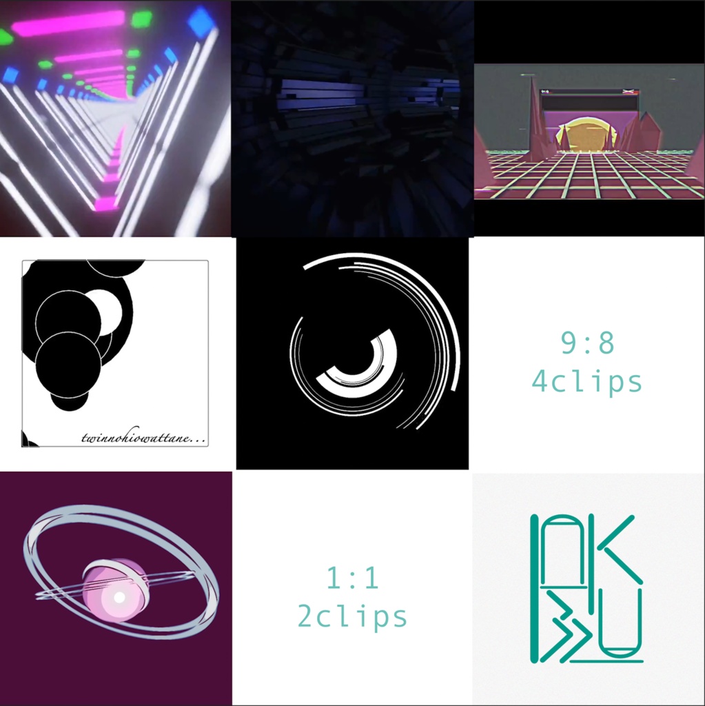 VJ Clips(2019.8-2020.2)
