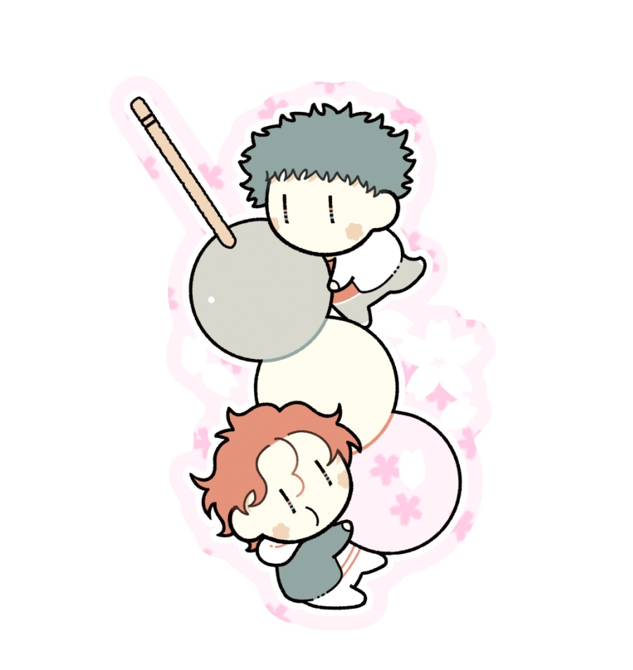 桜フレークアクリルキーホルダー