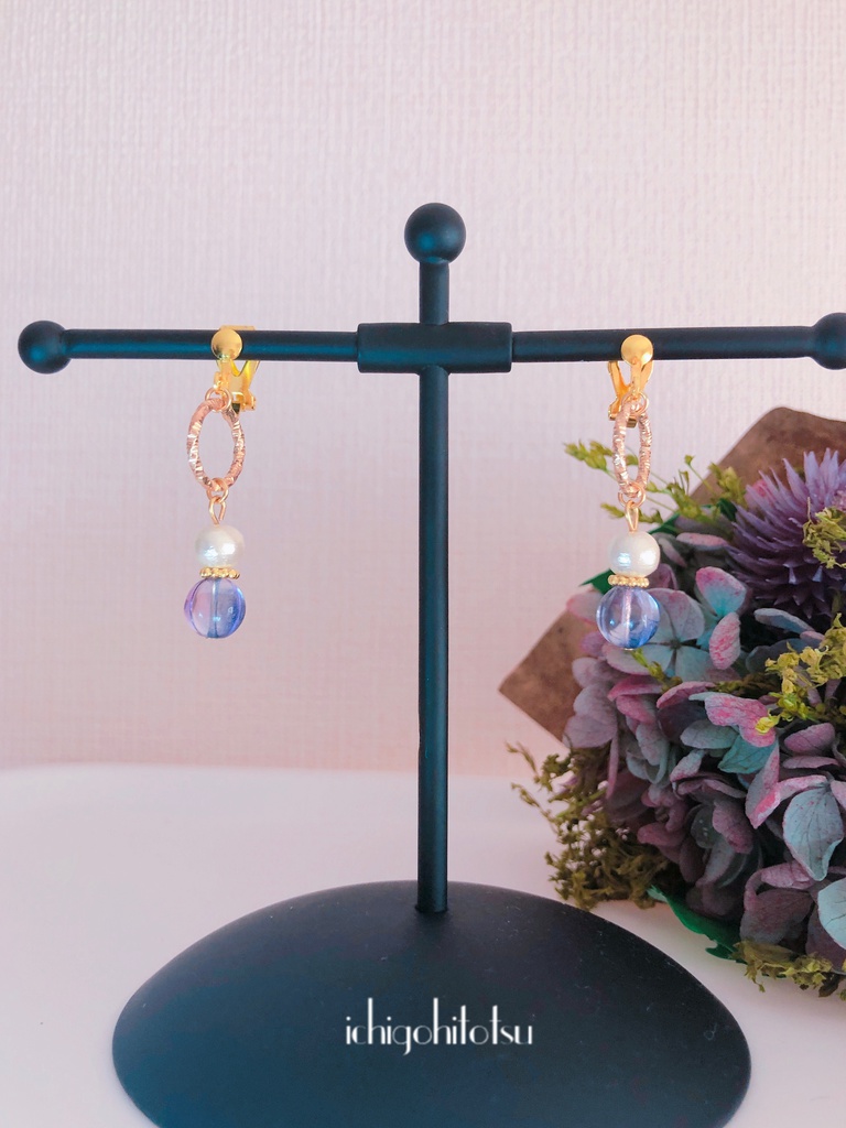 ヒプノシスマイク・寂雷イメージイヤリング①