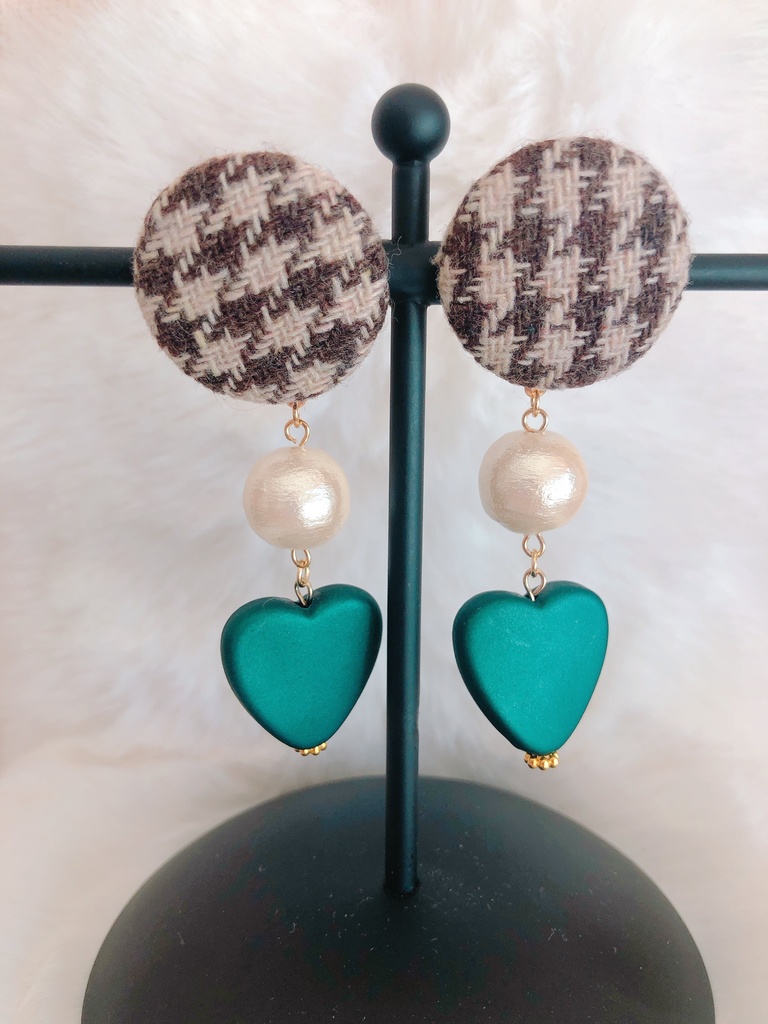 ヒプマイ・白膠木簓イメージイヤリング①