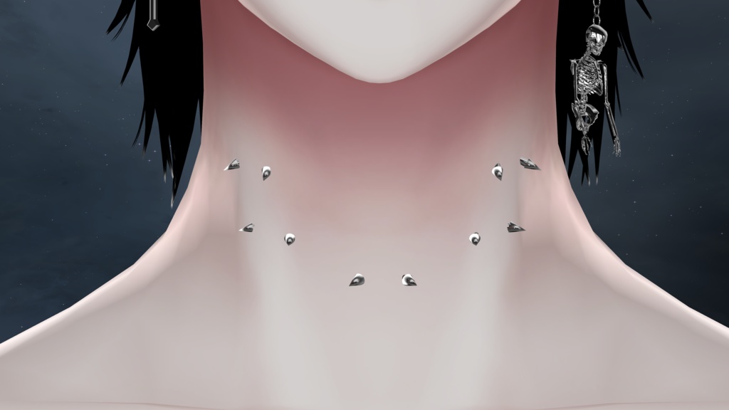 水瀬・森羅対応 Body pierce