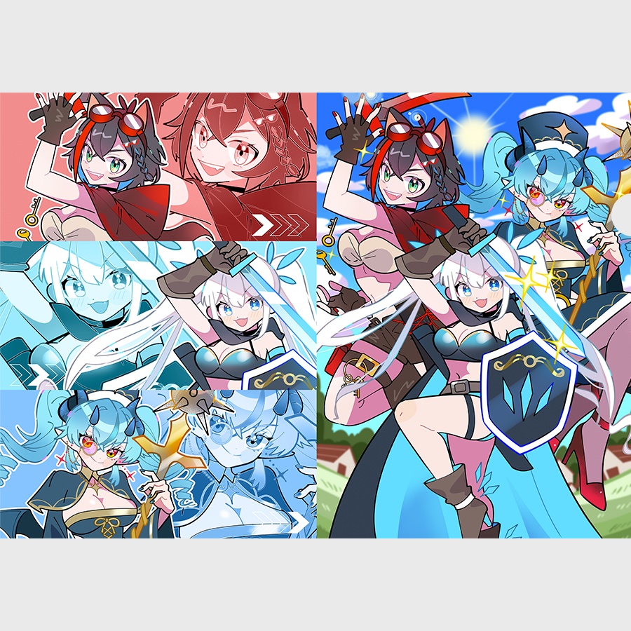 【受注生産】A4クリアファイル