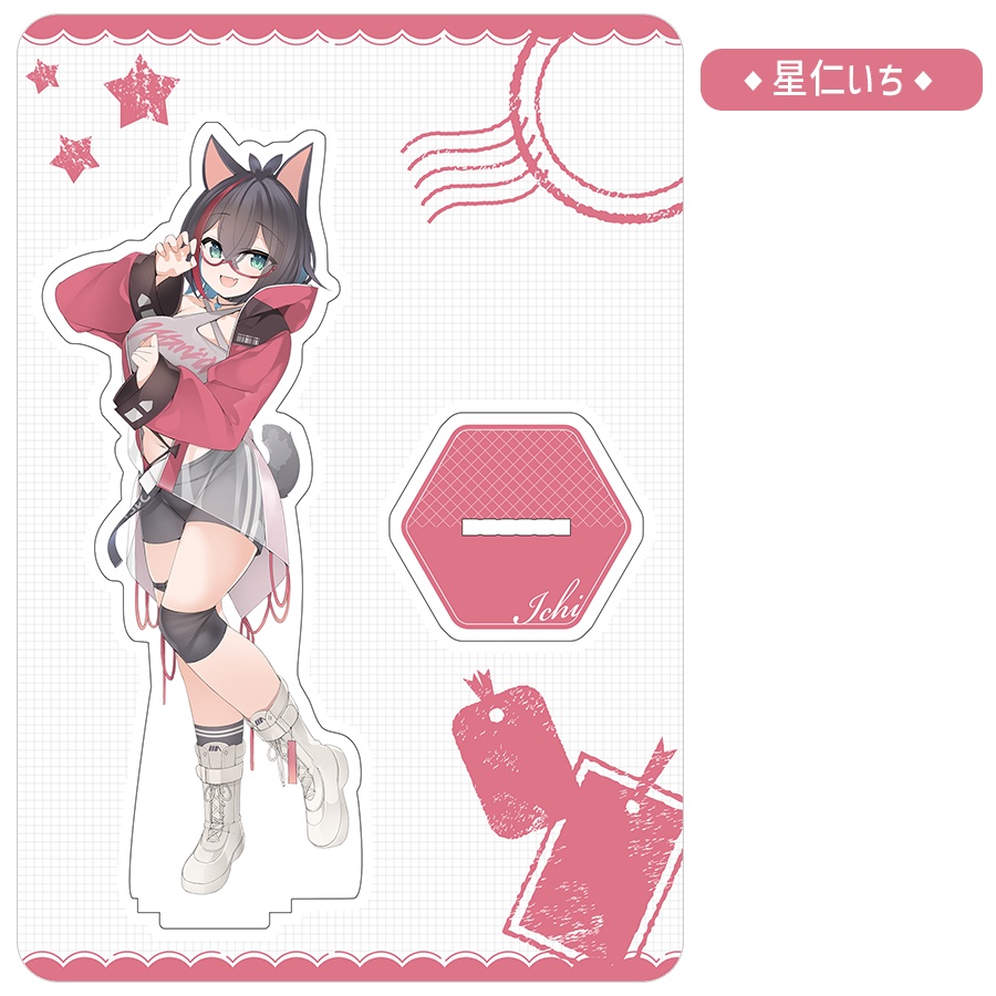 【受注生産】1周年記念 アクリルフィギュア