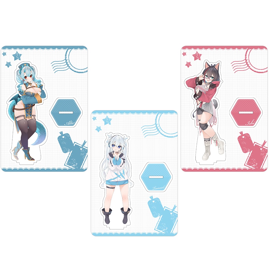 【受注生産】1周年記念 アクリルフィギュア