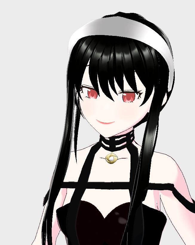 【VRoidStudio1.15.1】スパイファミリー風衣装（いばら姫ver）試作品
