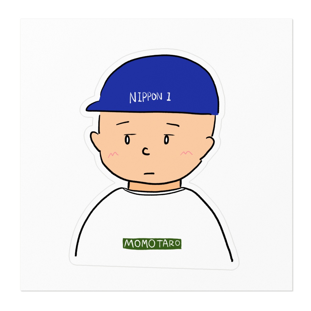 ももたろステッカー