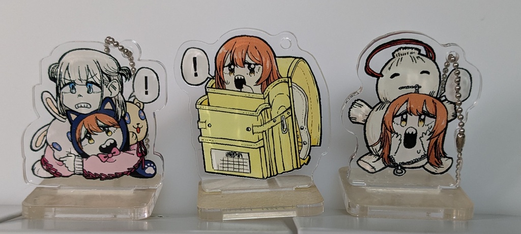 甜花ちゃんが間違えて入っちゃったアクスタ…３人セット