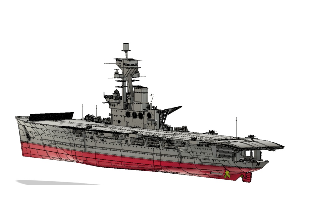 1/350 HMS HERMES ハーミス 1942