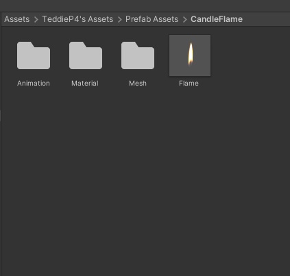 Animated Candle Flame (Unity)(VRChat)