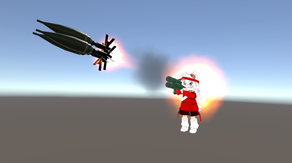 謹賀爆砕!門松ランチャー!