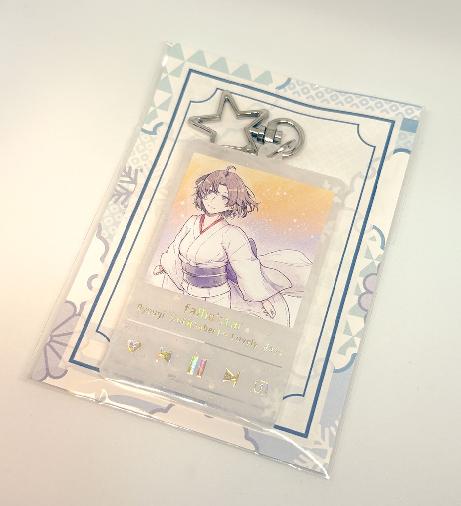 剣式さん音楽再生アプリ風アクリルキーホルダー