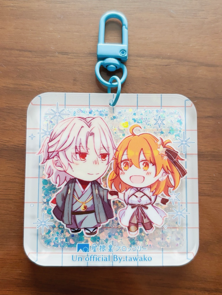 サリぐだ♀グリッターオイルアクキー