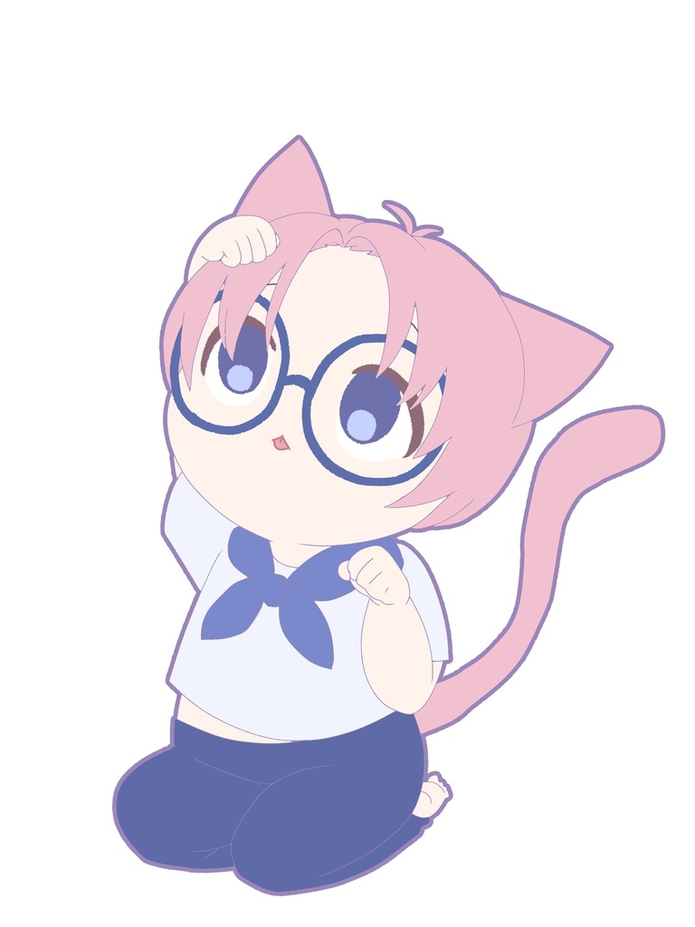 にゃんこびアクキー