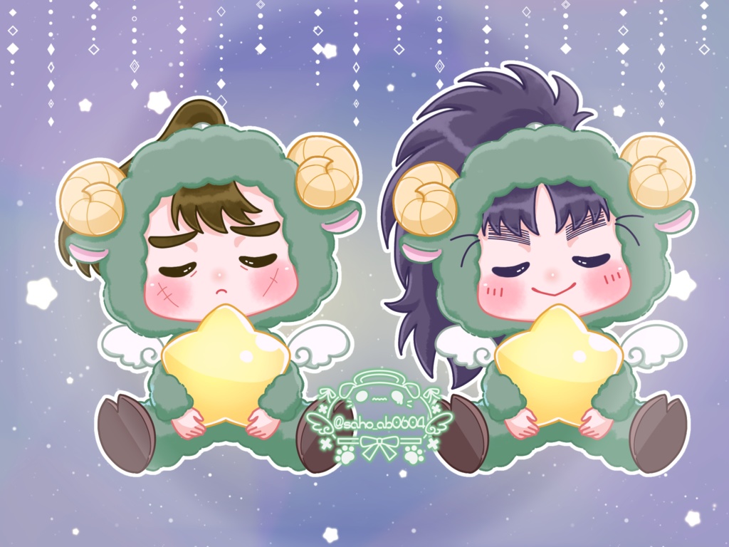 おやすみアクキー 6年生 ホロ加工