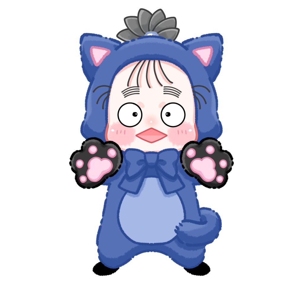 🐱着ぐるみアクキー 2年は