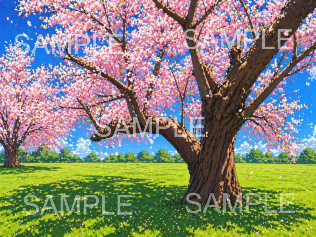 桜の木【3枚】