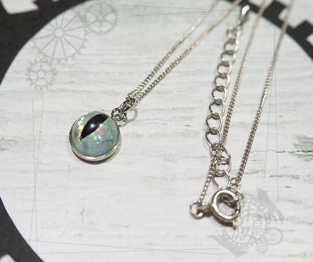 レジンストーンアイ プチペンダント