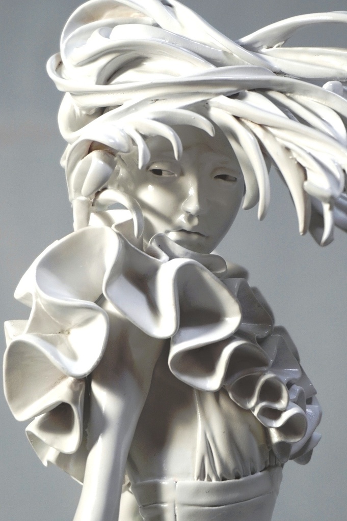 【胸像フィギュア原型】潭月