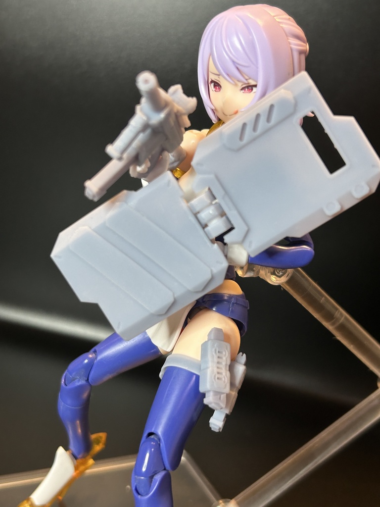 1/12スケールモデル用シールド&PDW