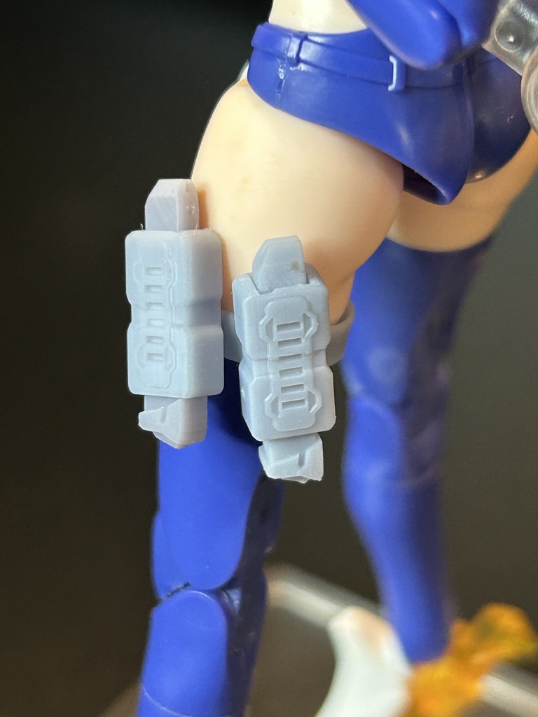 1/12スケールモデル用シールド&PDW