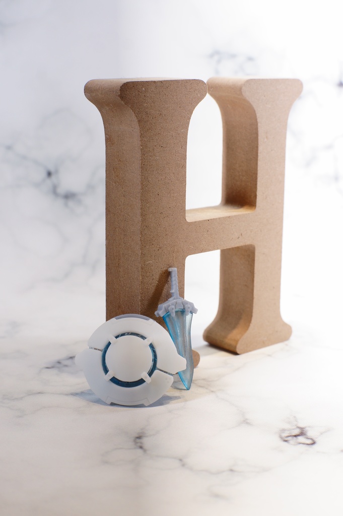 1/12スケールモデル用ラウンドシールドシステム