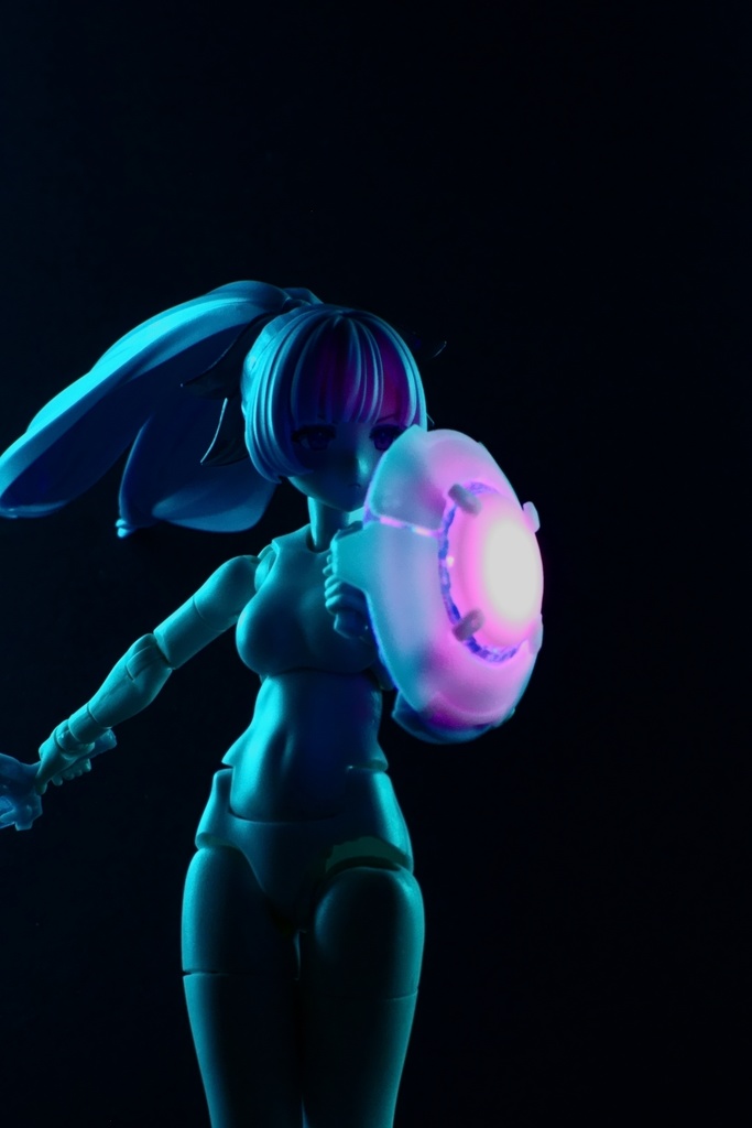 1/12スケールモデル用ラウンドシールドシステム