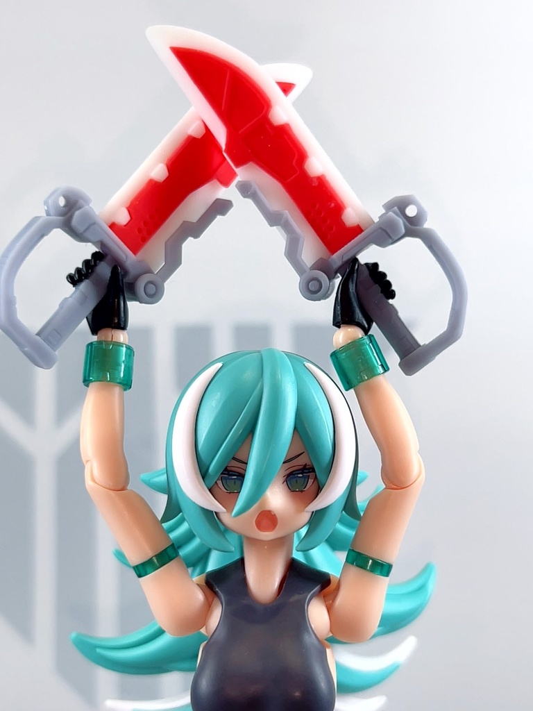 1/12スケールモデル用ダガー