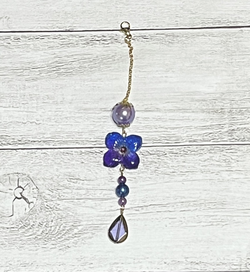 紫陽花✿かんざし*水色