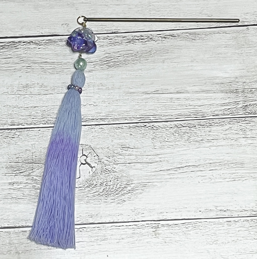 紫陽花✿かんざし*水色