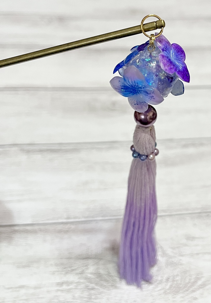 紫陽花✿かんざし*ラベンダー