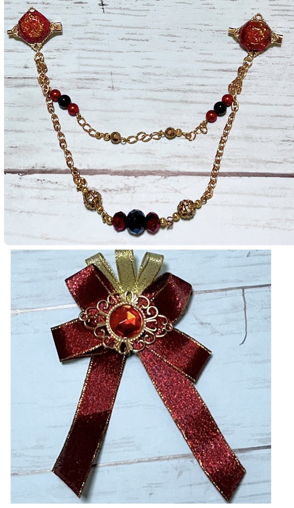 ルビー風ワンピースセット(半袖)