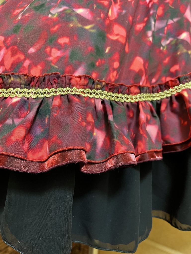 ルビー風ワンピースセット(半袖)