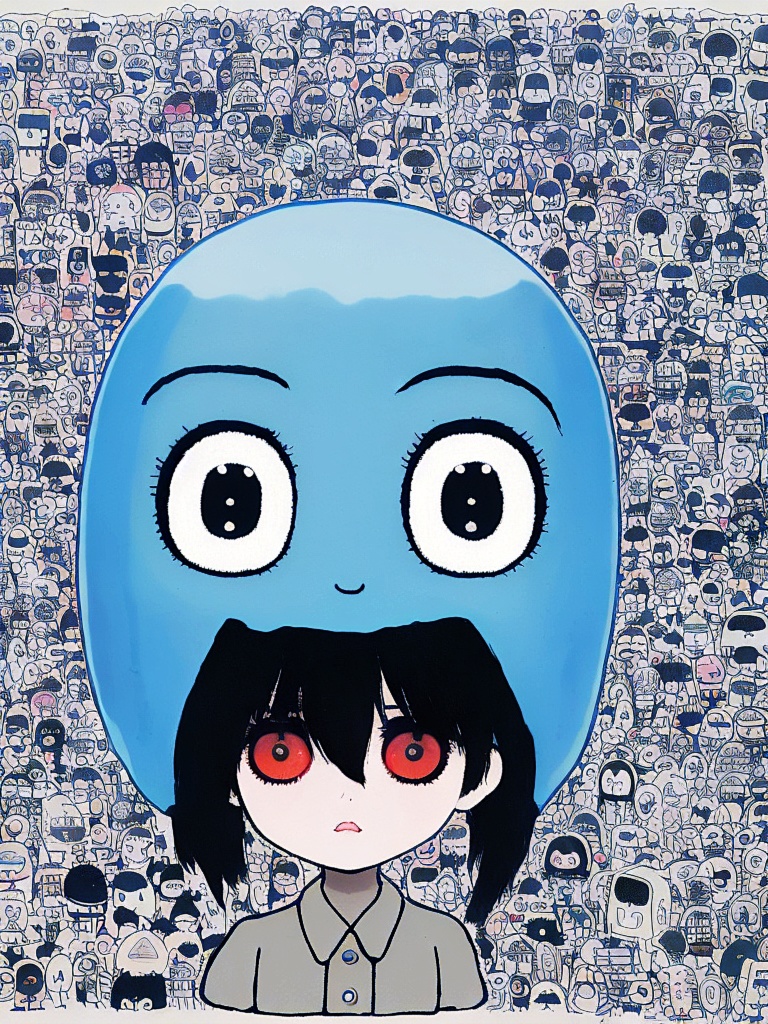 AIアートプリントTシャツ