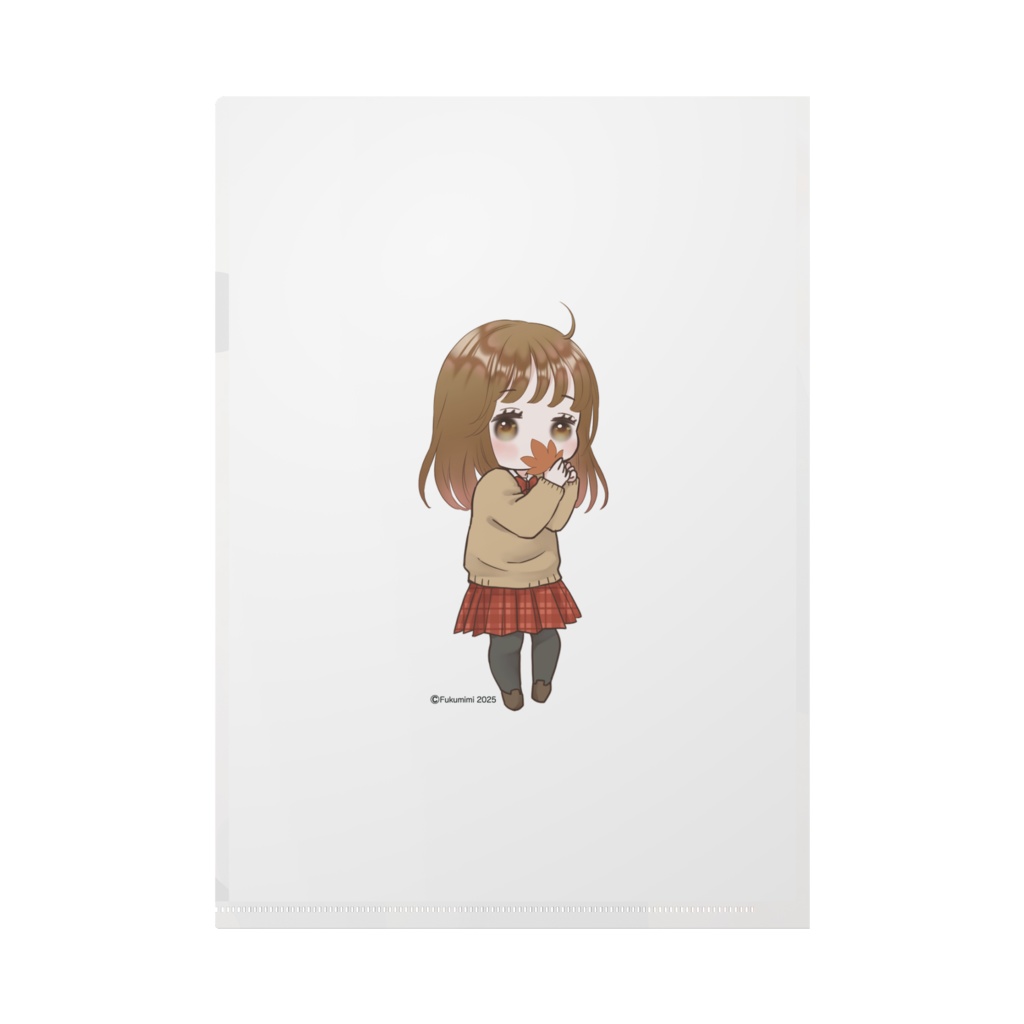 紅葉クリアファイル