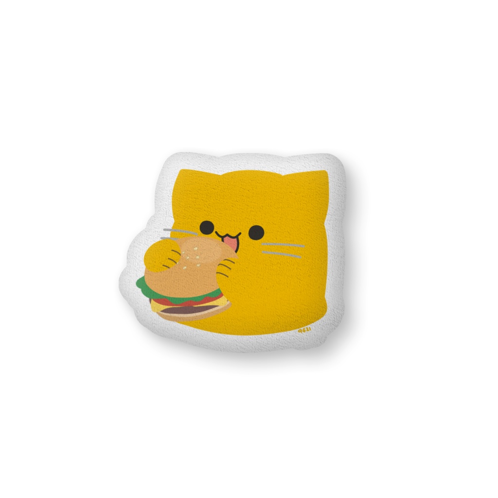 にゃんぷっぷークッション