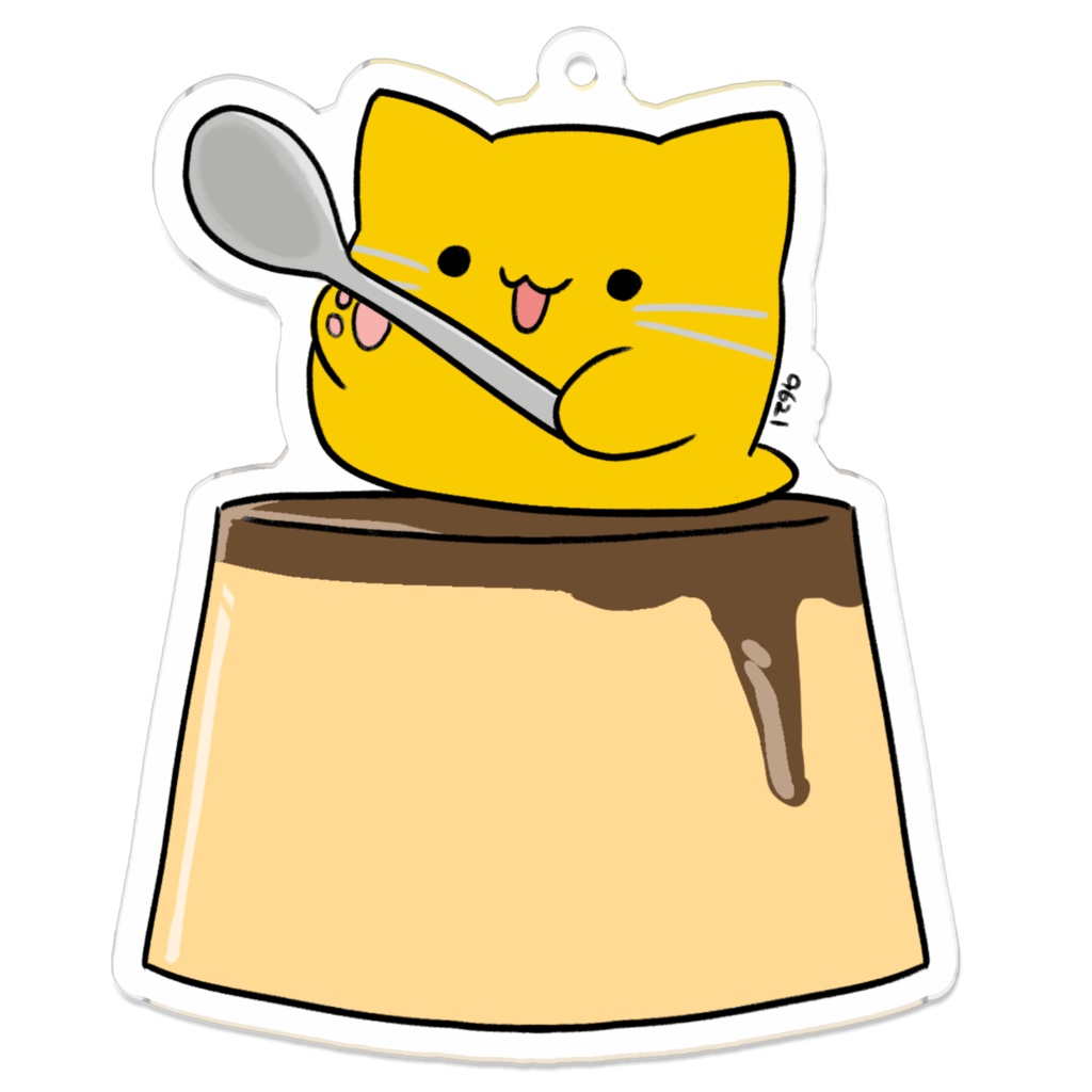 ぷりんぷっぷーアクキー