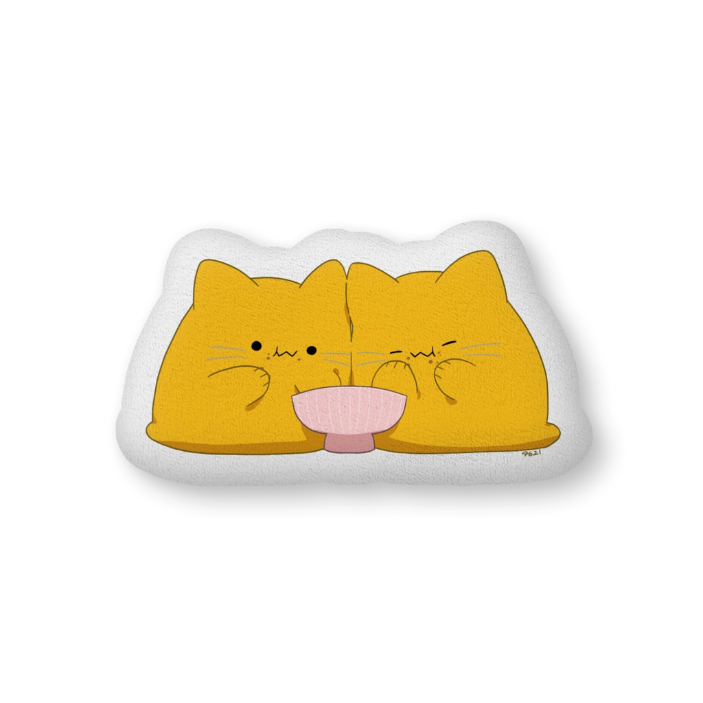 【みすけっと新作】食っちゃ寝にゃんぷっぷークッション