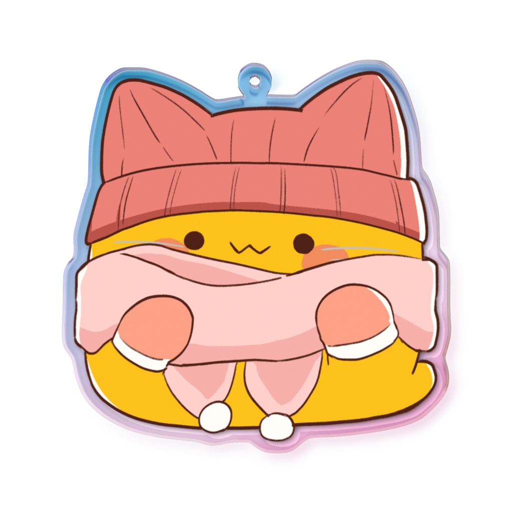 【みすけっと新作】冬服オーロラアクリルキーホルダー