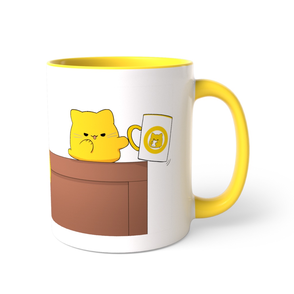 【みすけっと新作】いたずらにゃんぷっぷーマグカップ