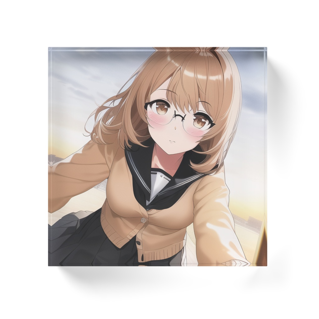 くるみのアクリルブロック