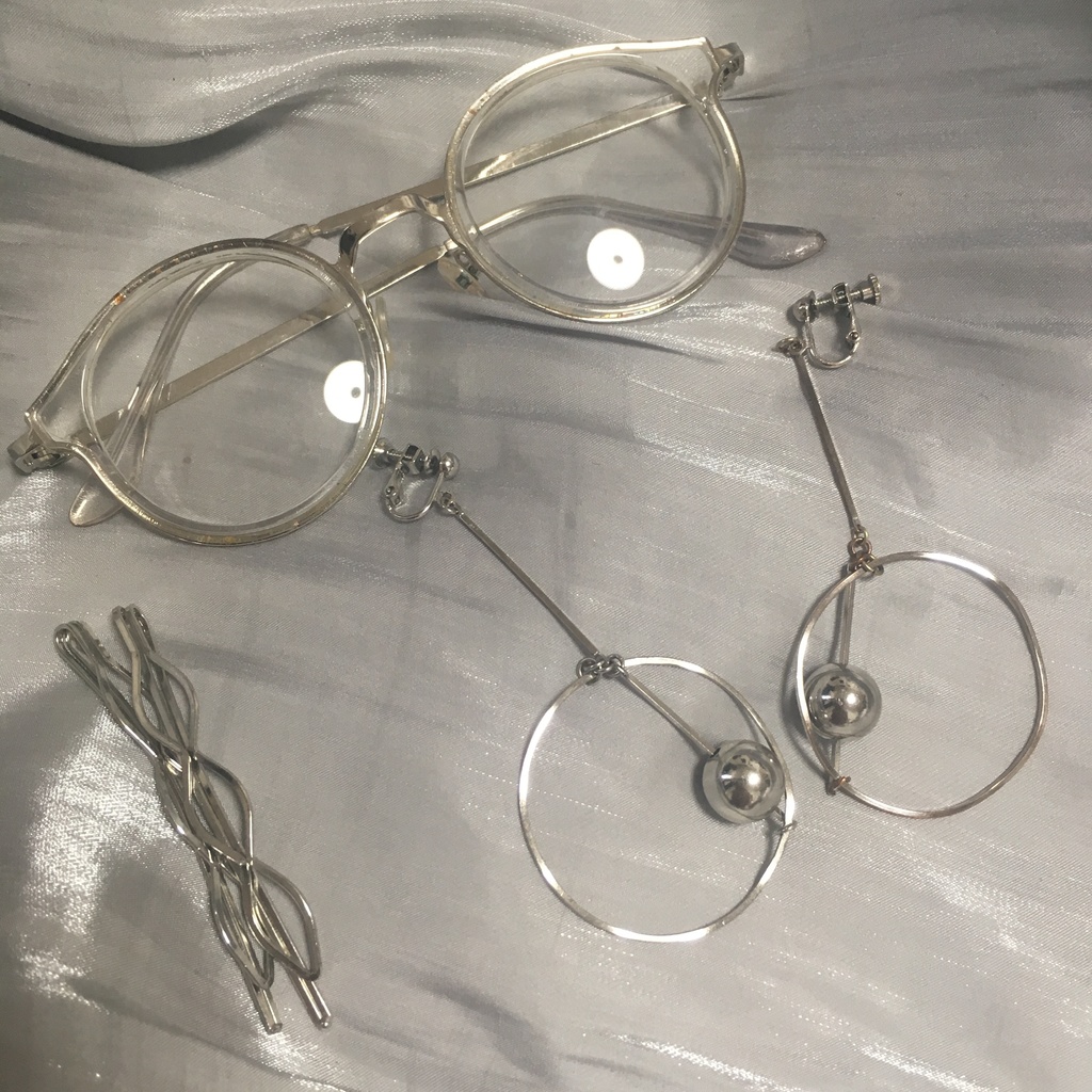 シルバーフープイヤリング