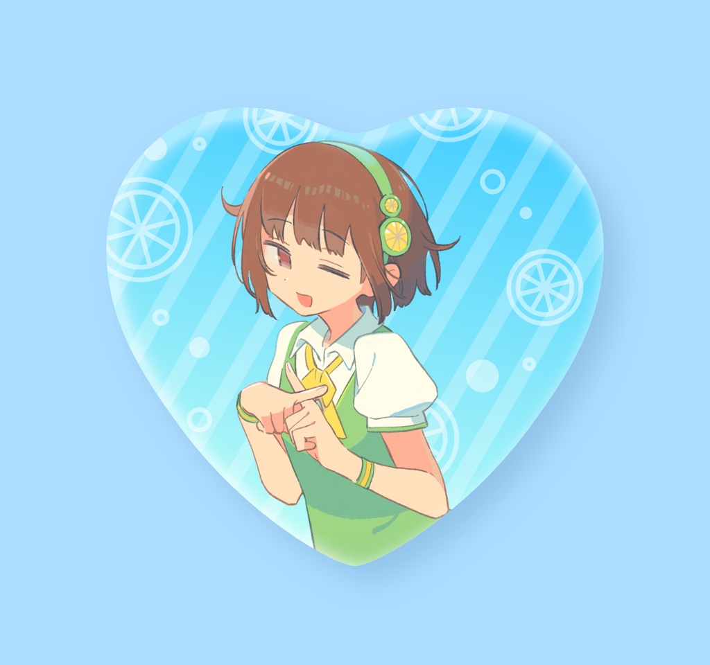 イハナシの魔女 - キラキラ缶バッジ -